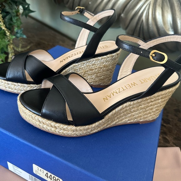 Stuart Weitzman, NWT, Black Size 7B - Picture 2 of 8